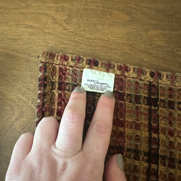 Kitchen towel & cloth set - Brown - Picture 2 of 4